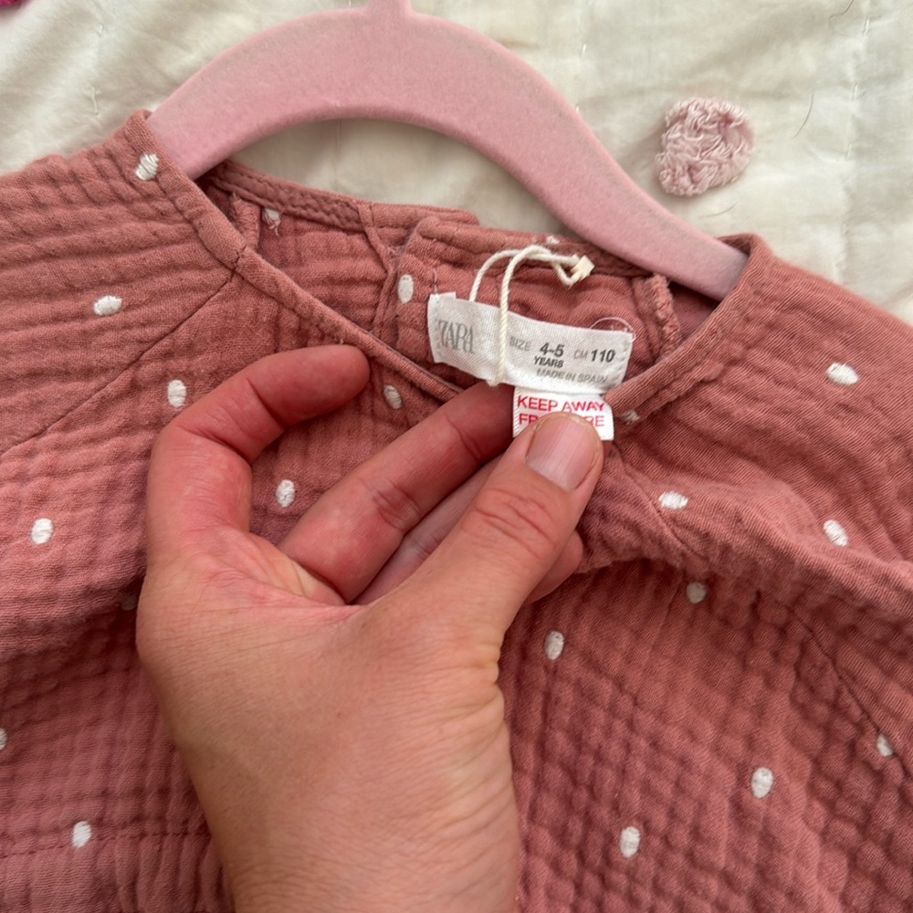 Zara Muslin dress 4-5years